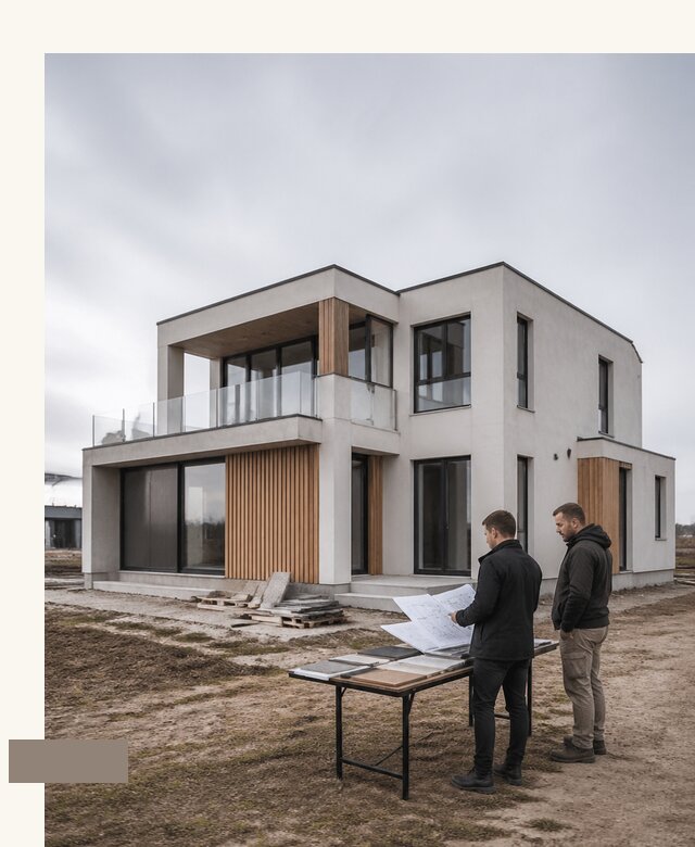 Проект двухэтажного дома из газобетона в Колпине от 46418 | А3дПро-Клп