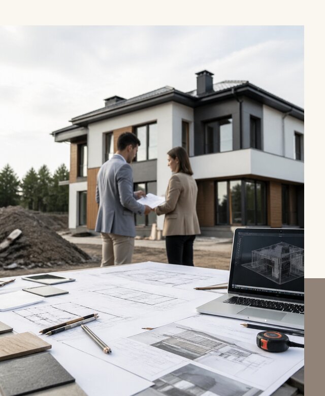 Проект двухэтажного дома 8 на 10 под ключ в Колпине